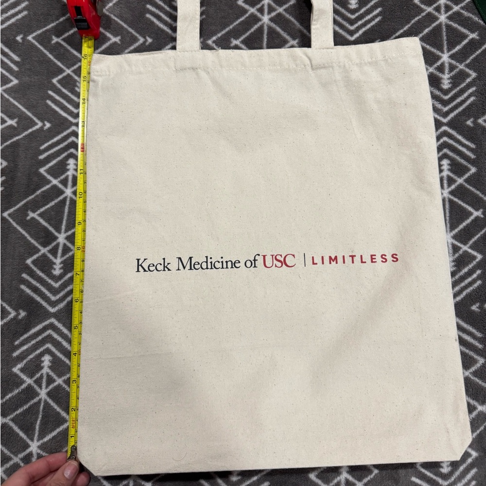 Limitless Cream Tote Bag